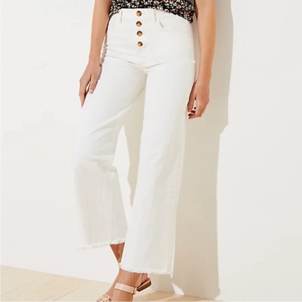 White Loft Jeans, size 24/00.